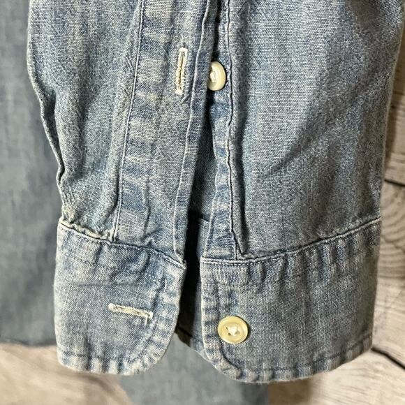 Ralph Lauren Men's Shirt Size XL Button Up Pale Blue Long Sleeves Collared - Picture 6 of 11